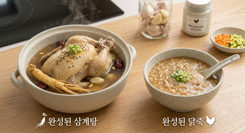 복날 삼계탕 만드는 법 국물과 닭죽까지 한 번에 즐기는 보양식 레시피
