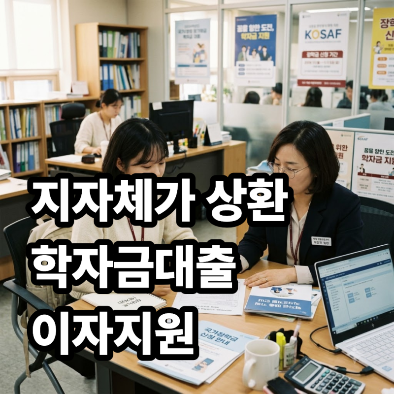 "대학생 취준생 통장 숨통 트였다" 지자체가 갚아주는 학자금대출 이자지원, 꼭 확인해야 할 ....