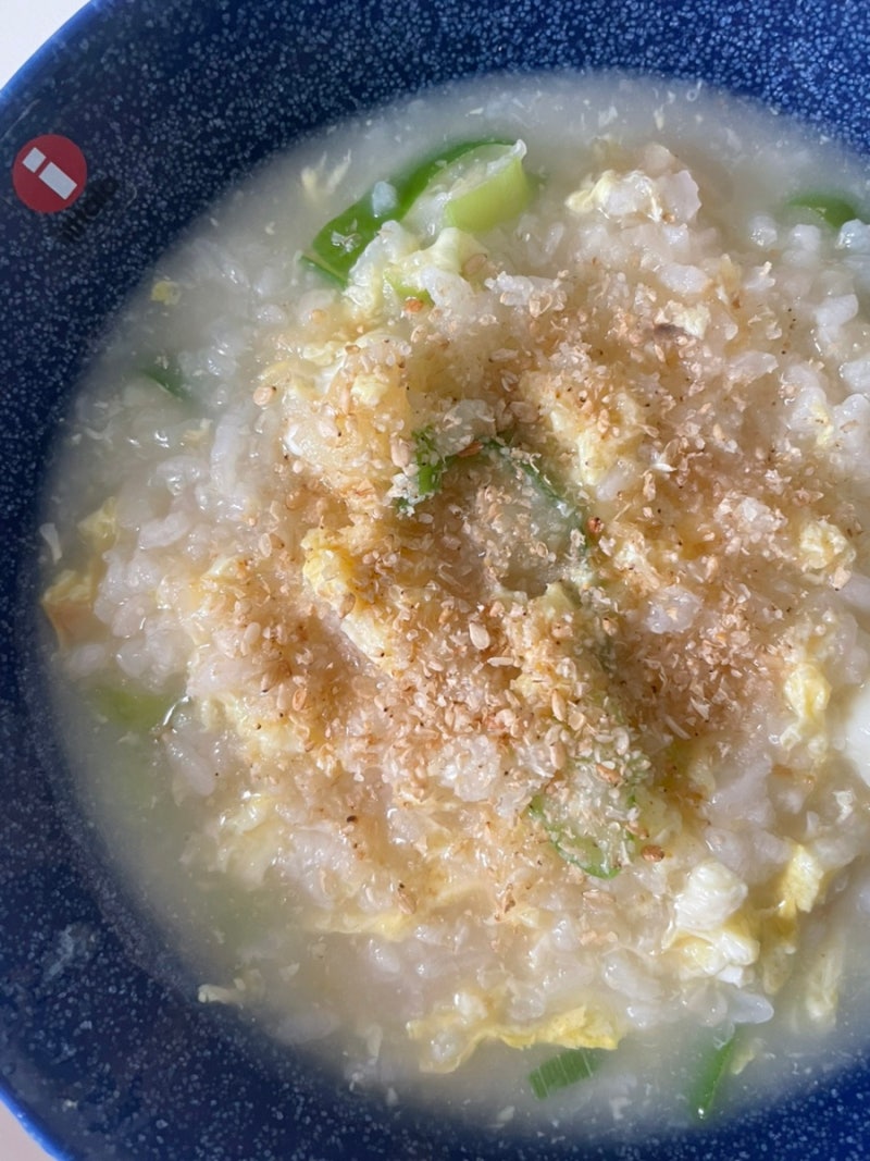황태계란죽 레시피 간단 계란죽 끓이는 법