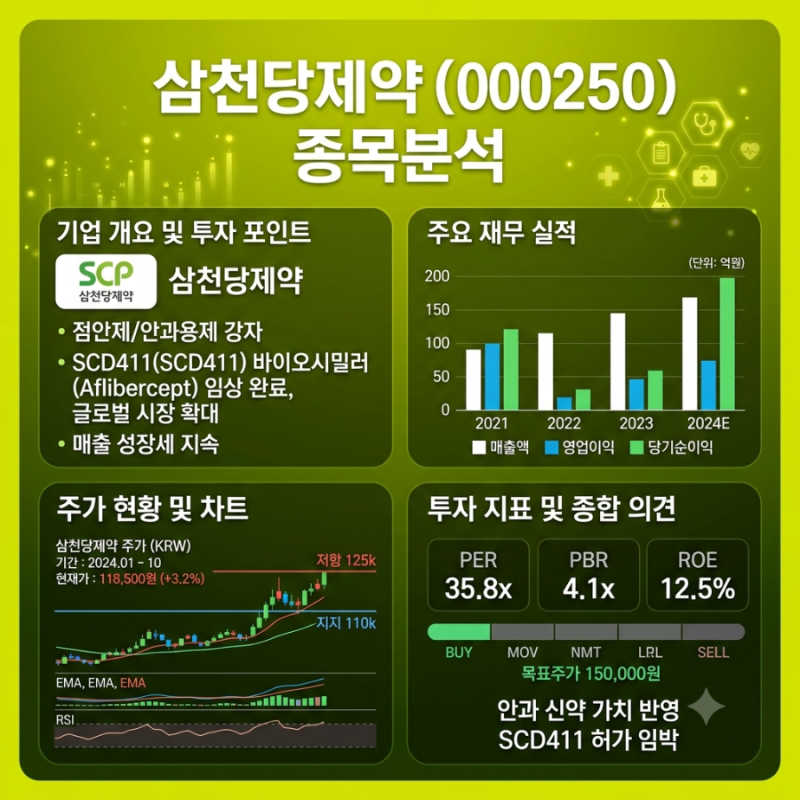 삼천당제약 주가전망