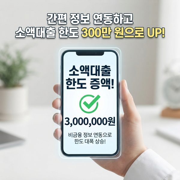소액대출 한도 증액 팁, 꽁꽁 숨겨진 비밀 5가지 : 딱 이것 하나 바꿨는데 결과가 완전히 달라....