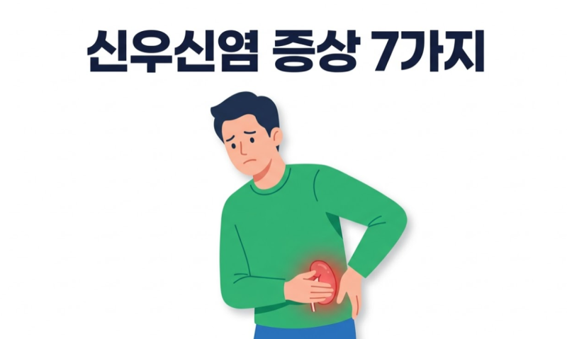 신우신염, 신우신염 증상, 신우신염 원인
