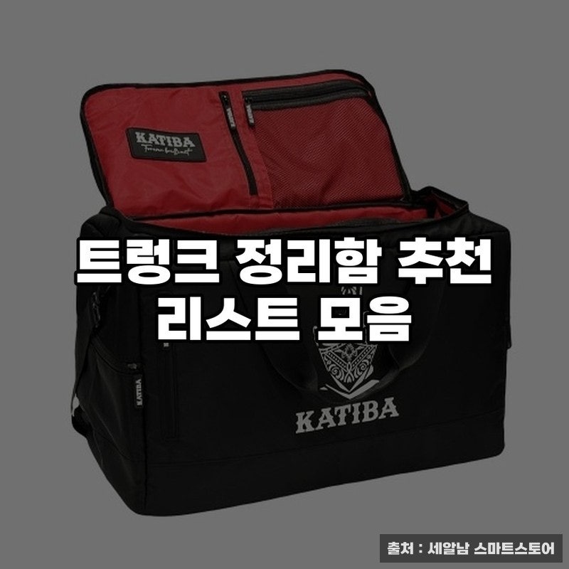 트렁크 정리함 추천 리스트 모음