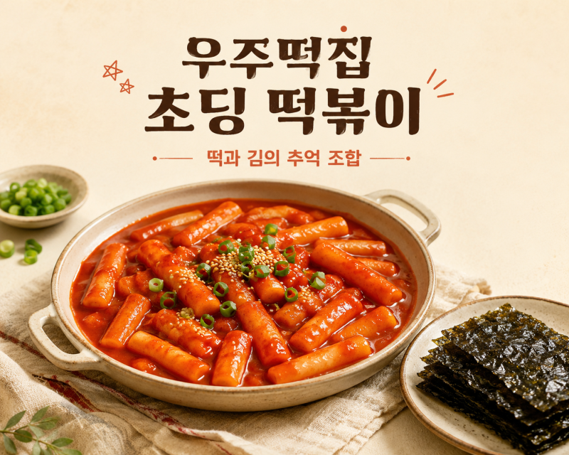 우주떡집 떡볶이 레시피, 이영지 초딩 떡볶이 가정용 재현