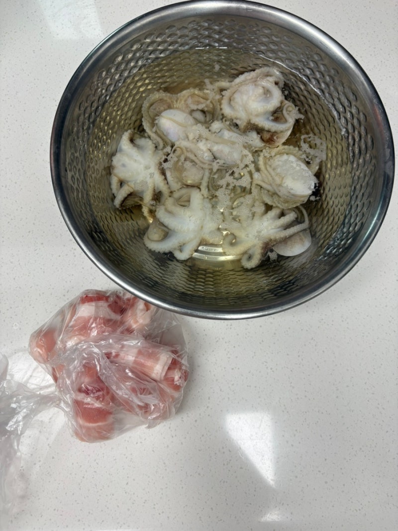 누구나 쉽게 따라하는 쭈꾸미삼겹볶음 , 간단계란찜, 콘치즈 레시피