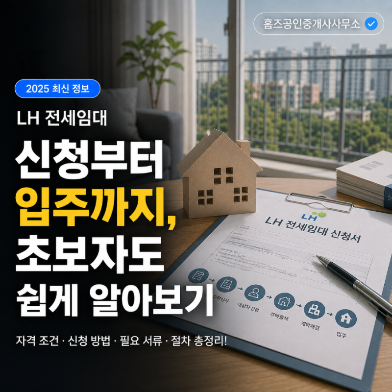 LH 전세 임대 신청부터 입주까지, 초보자도 쉽게 알아보기
