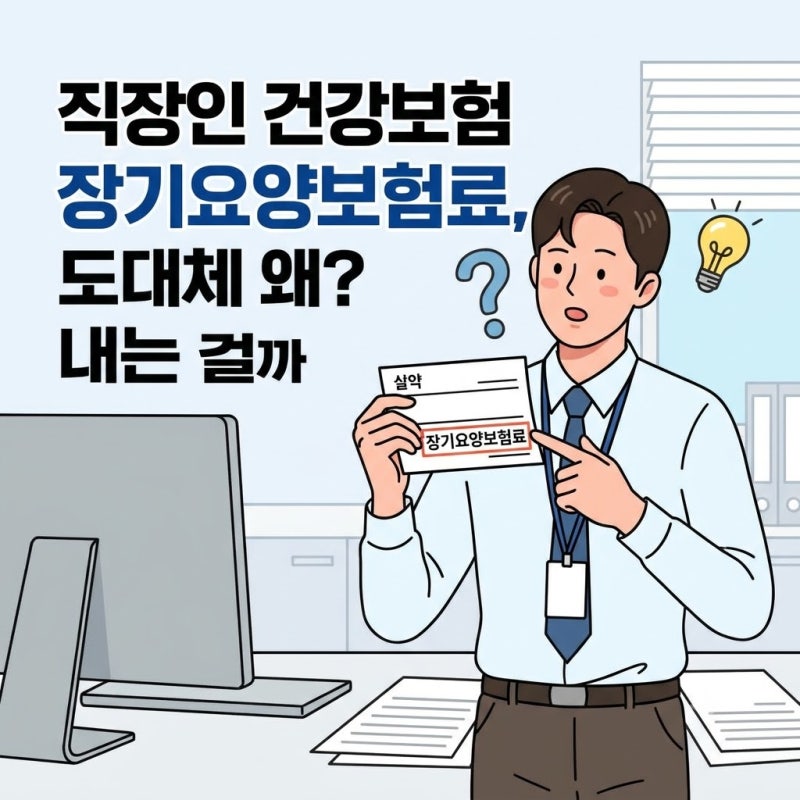 직장인 건강보험 장기요양보험료란 무엇일까 구조와 납입 이유 알아보기