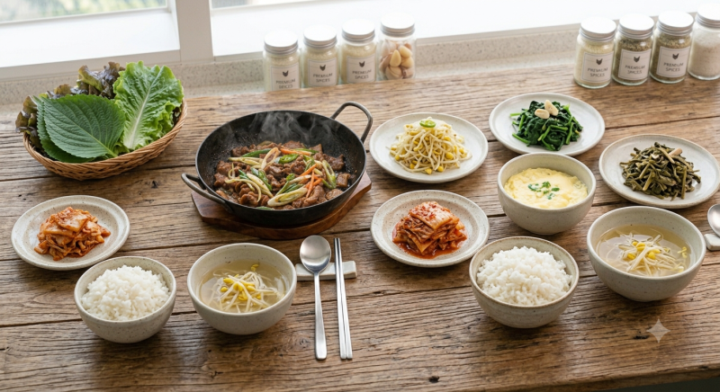 돼지불고기 백반 만드는 법 집밥으로 완성하는 든든한 저녁 레시피