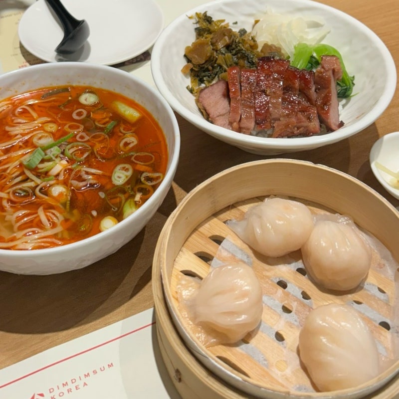 [부산 맛집]신세계백화점 센텀시티점 딤딤섬 : 온라인 웨이팅 및 주문 팁