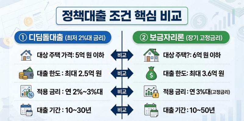 첫 집 매수 전 필수 체크! 생애최초 주택구입 혜택 및 대출 금리 비교