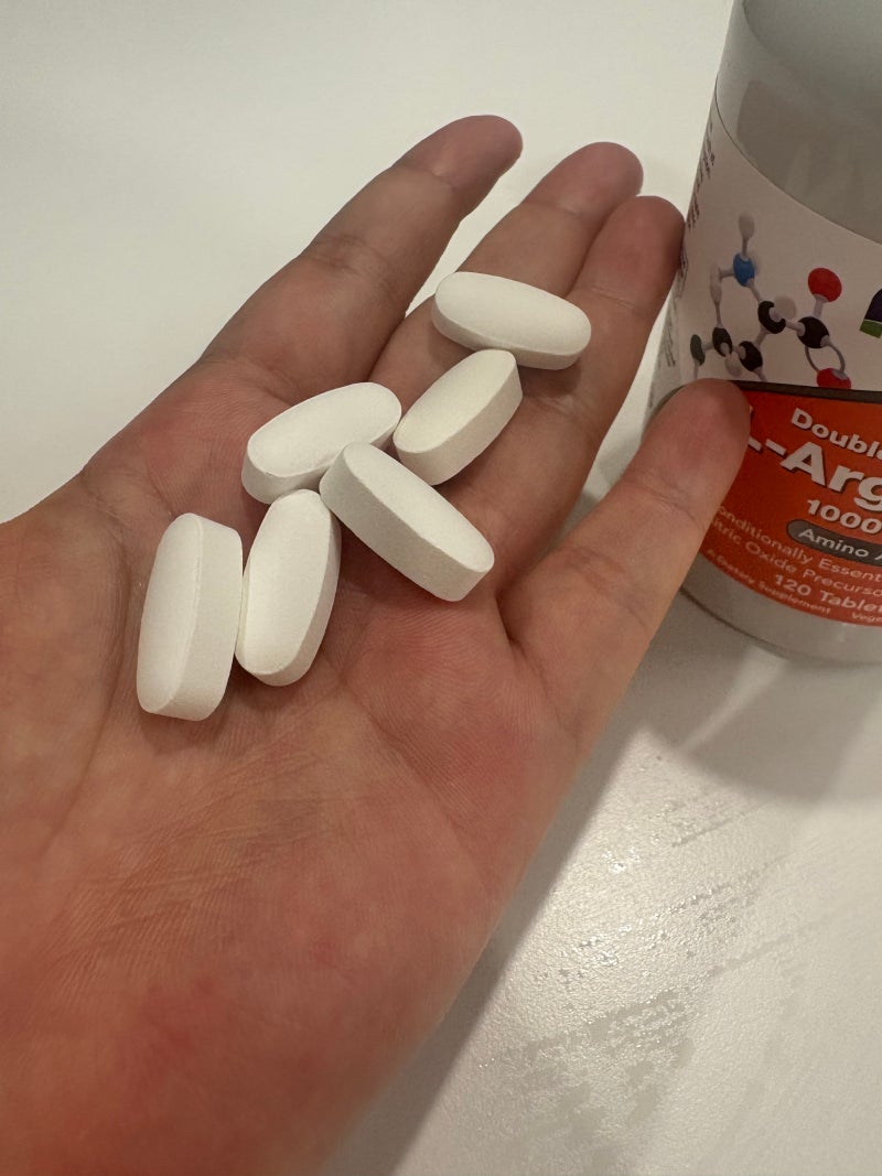 손발 붓기 잡으려고 먹어본 아르기닌, NOW 더블스트렝스 L-아르기닌 1000mg 2주 후기