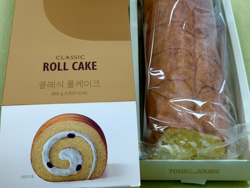 px간식추천 뚜레쥬르빵 클래식롤케이크와 호두파운드케익