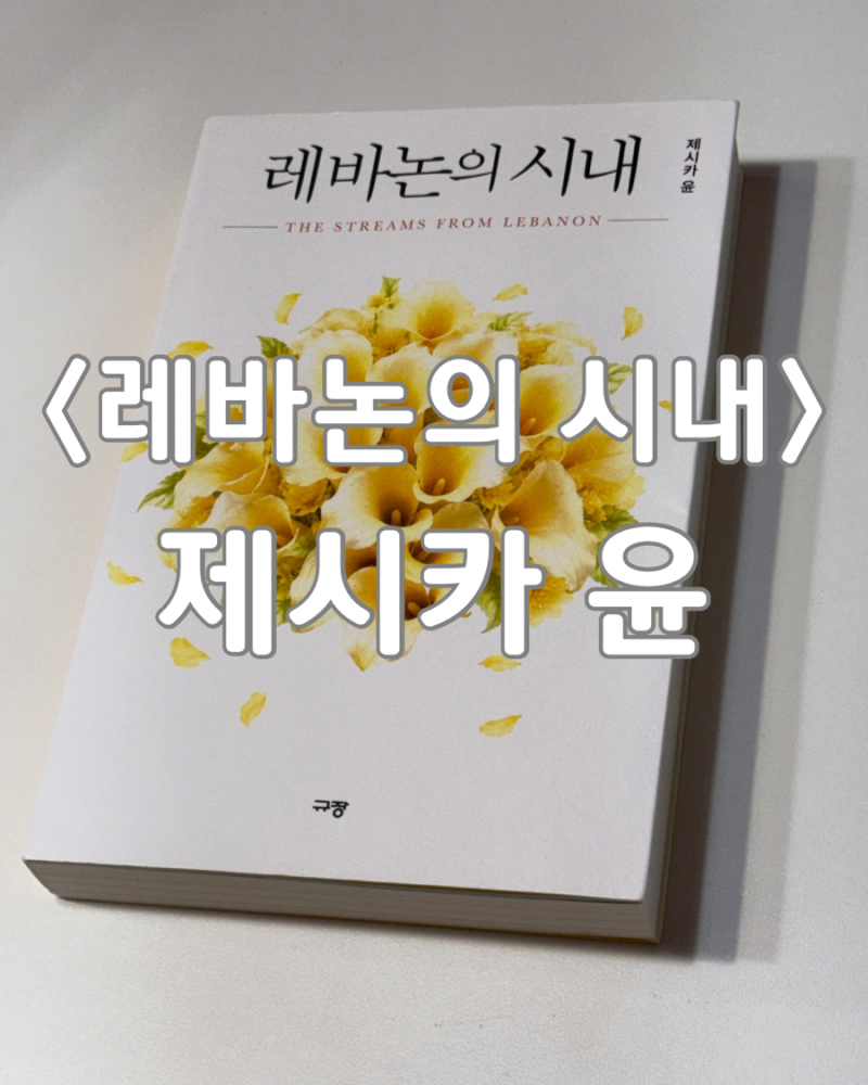 해리 포터보다 재미있는 「레바논의 시내」 제시카 윤