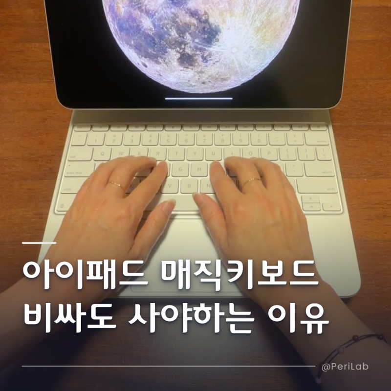 아이패드 프로 매직키보드 비싸도 사야하는 이유