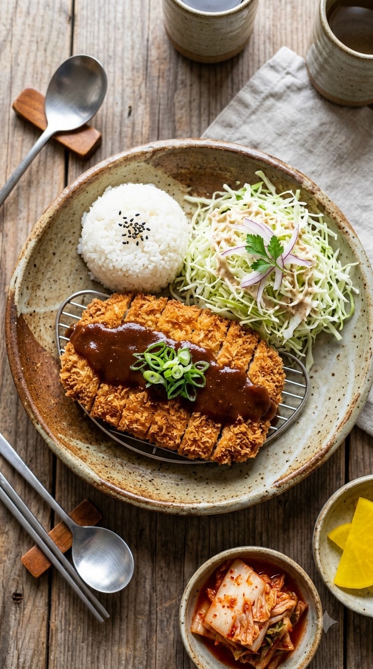 강식당 강호동까스 만드는법 겉바속촉 수제 돈가스와 특제 데미글라스 소스 꿀팁