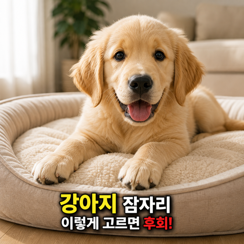 강아지방석 추천 푹신한 쿠션 선택법, 대형견방석추천 강아지이불 고르는 방법
