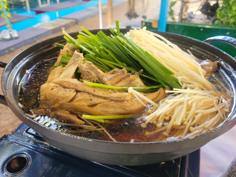 서울근교부모님과갈만한맛집아이들과나들이추천발담그고 먹는한방백숙장흥계곡그래!여기....
