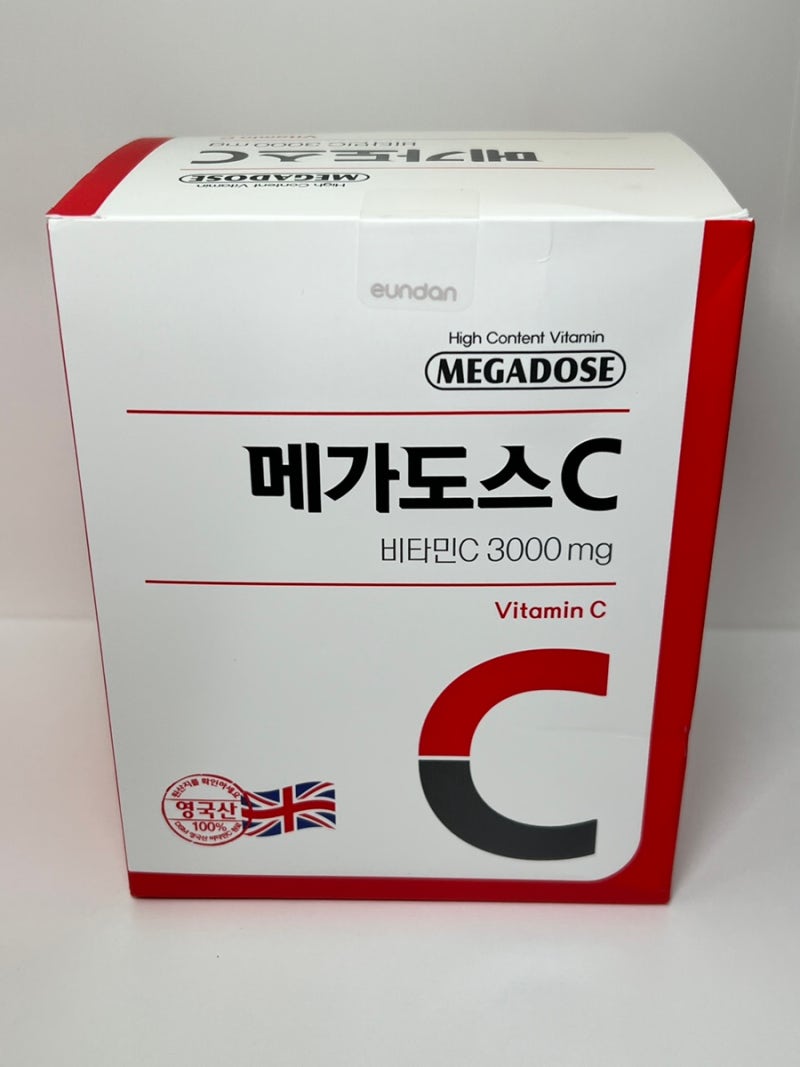 고려은단 메가도스C 3000mg 눈 번쩍 뜨이게 셔도 계속 먹는 재구매 비타민C