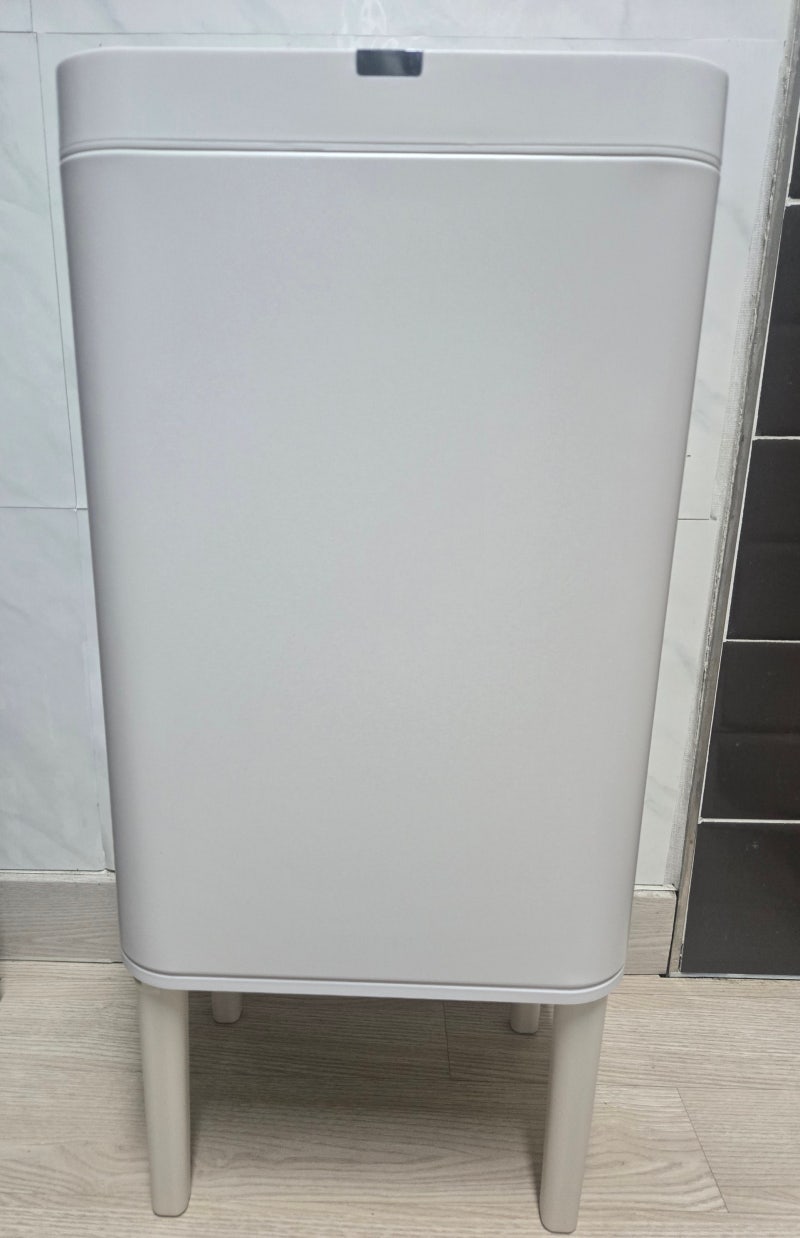 자동센서휴지통 20L 추천, 데코아르 한달 사용 후기 (종량제 딱 맞음)