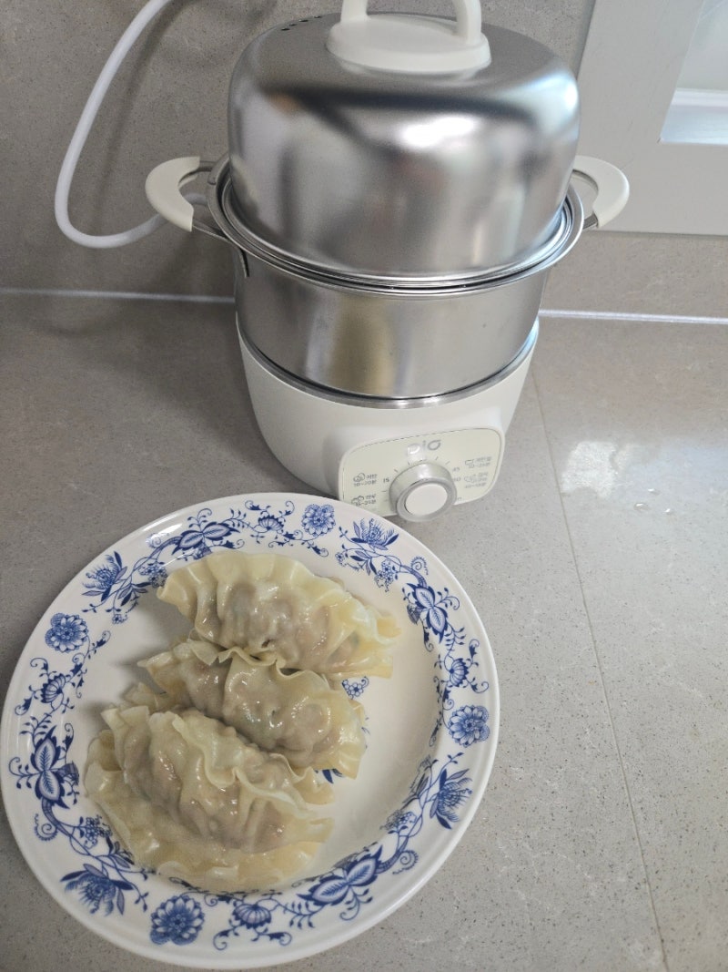 피오 올스텐 2단 계란찜기 멀티쿠커