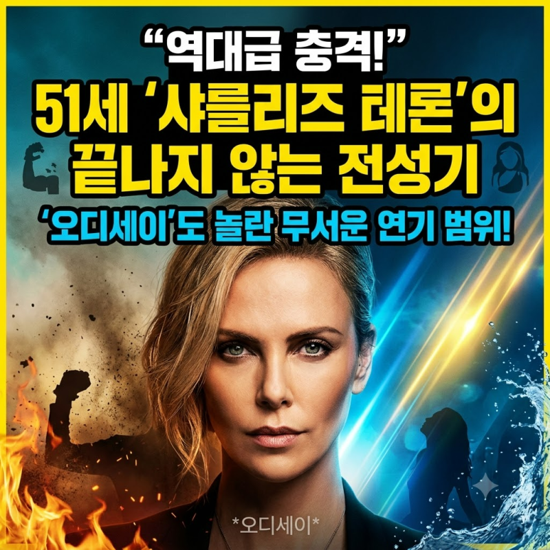 샤를리즈 테론 51세, ‘오디세이’가 다시 증명한 것