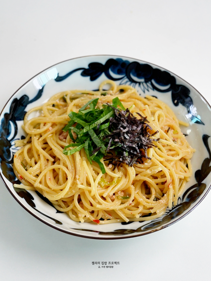 진짜 별거 없는데 왜 맛있지? 원팬 파스타 명란 레시피 소스 만들기
