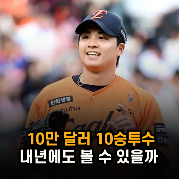 "내년에도 볼 수 있을까" <b>한화 왕옌청</b> 내년 연봉은 얼마까지 가능할....