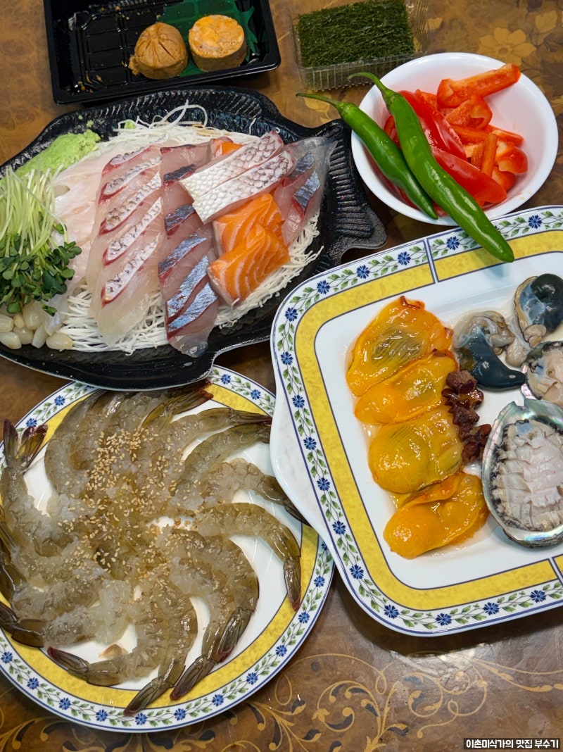 노량진 맛집ㅣ24시간 운영 노량진수산시장횟집ㅣ노량진 모듬회, 줄무늬전갱이모듬회