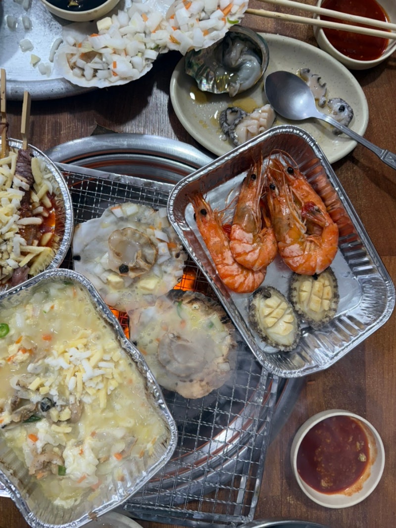부산 송도 암남공원 조개구이 맛집 이 모집｜바다 뷰에 케이블카까지 즐기는 곳
