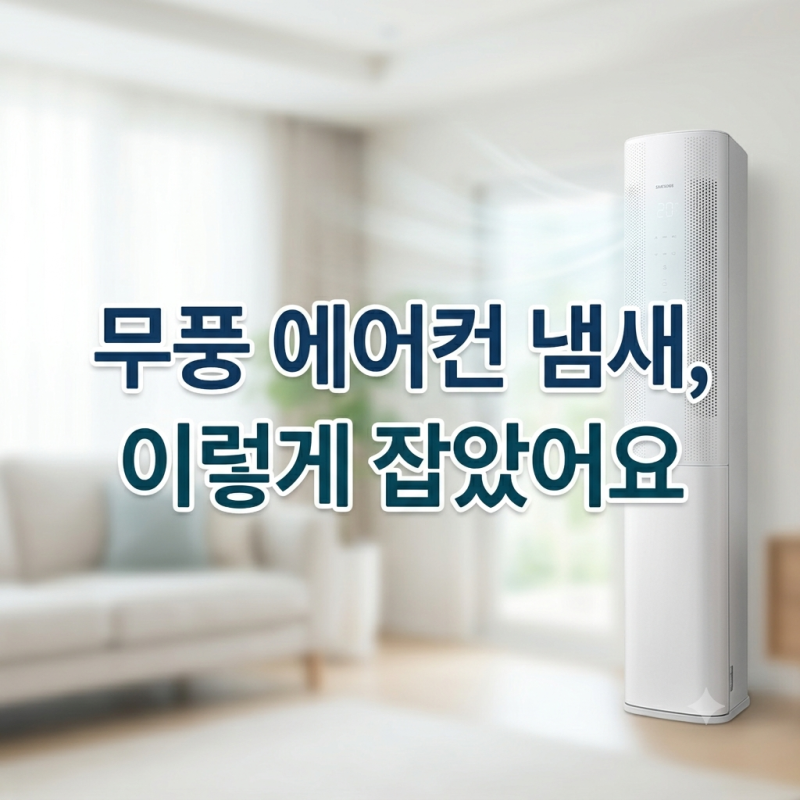 무풍 에어컨 곰팡이 냄새 제거 및 안 생기게 관리하는 법 총정리
