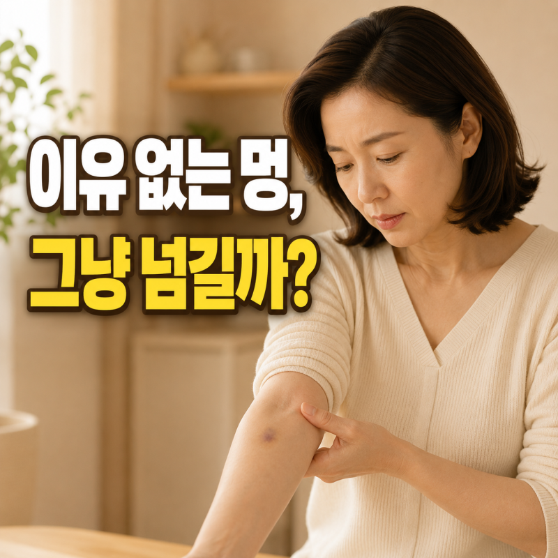 “멍이 자꾸 생긴다면?” 최성원도 투병한 백혈병 증상 5가지