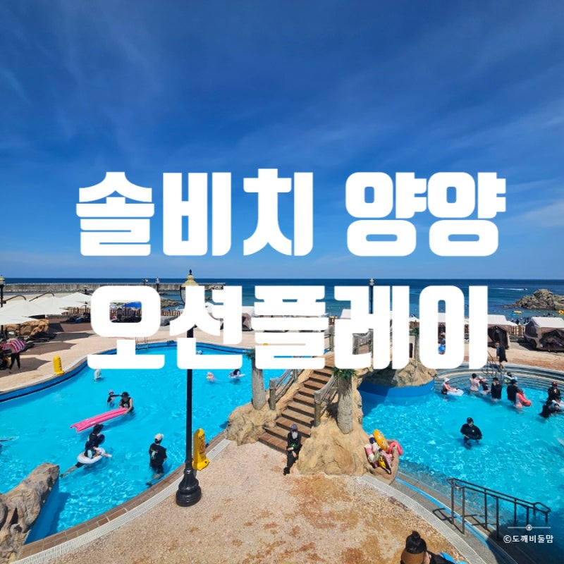 쏠비치 양양 오션플레이/ 갈까 말까?/아쿠아슈즈 판매!