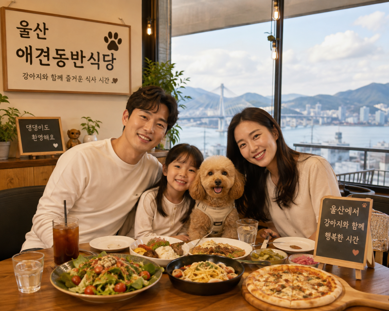 울산애견동반식당 찾는다면? 강아지와 식사 전 알아야 할 3가지