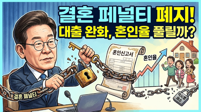 결혼 페널티 폐지 22개 과제 발표, 대출 완화로 묶인 혼인율 풀릴까? 댓글 민심과 핵심 이슈 ....