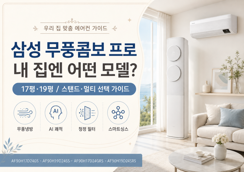 삼성 비스포크 AI 무풍콤보 갤러리 프로