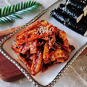 염정아 충무김밥 레시피 어묵 오징어무침 만들기 언니네산지직송3