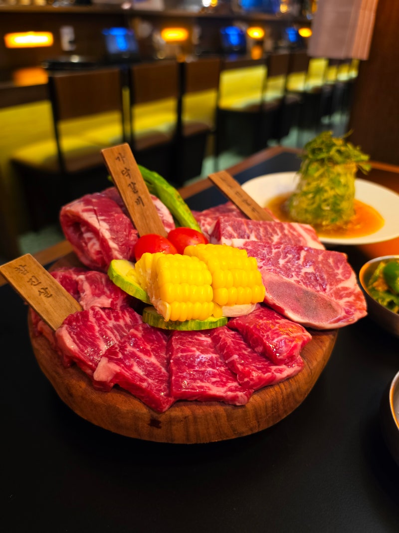 여의도맛집 우상화로구이 여의도점, 숯불에 굽는 프라임 등급 소고기 화로구이