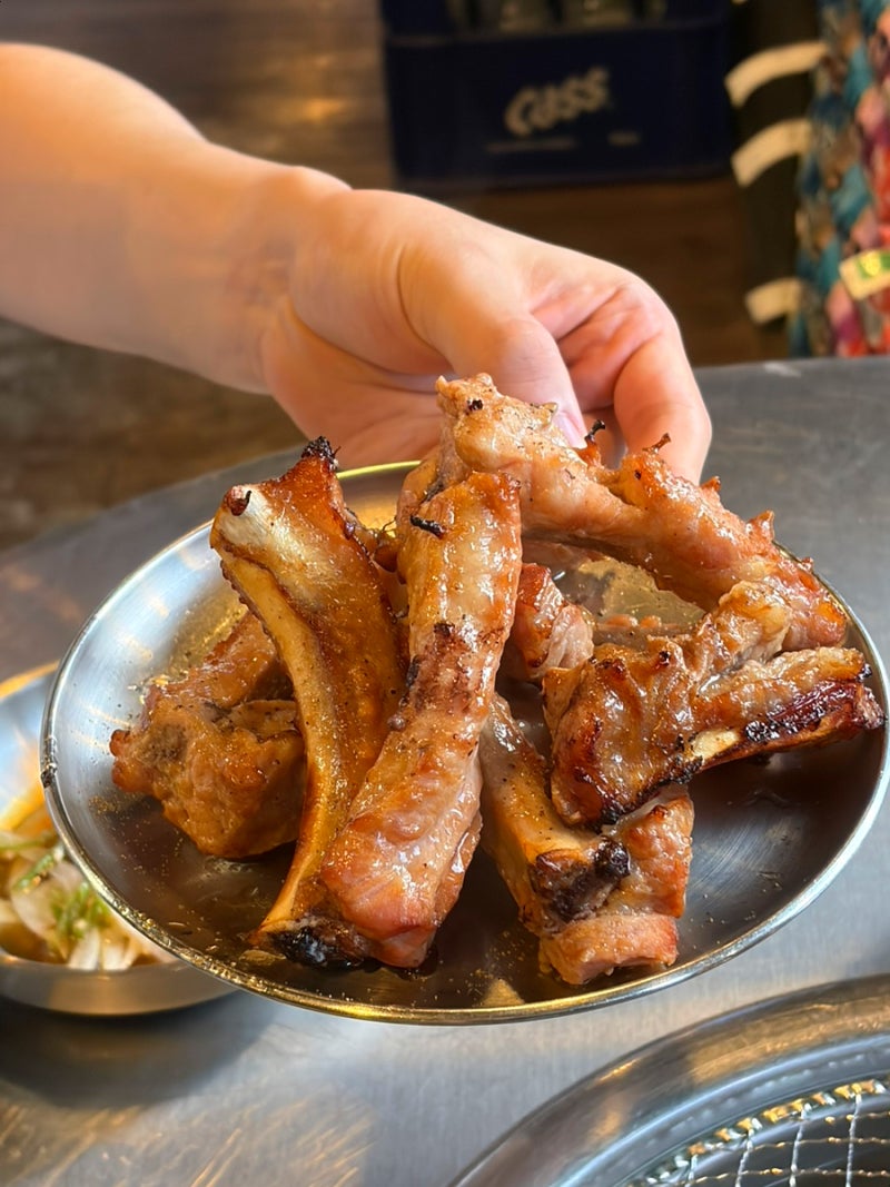 [여주맛집] 여주 점봉동 숯불에 구워먹는 쪽갈비 맛집/여주대 근처 맛집 - 점봉동 쪽갈비
