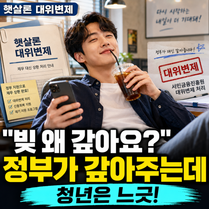 "빚 왜 갚아요? 정부가 갚아주는데" 햇살론 압류없이 대위변제 상환