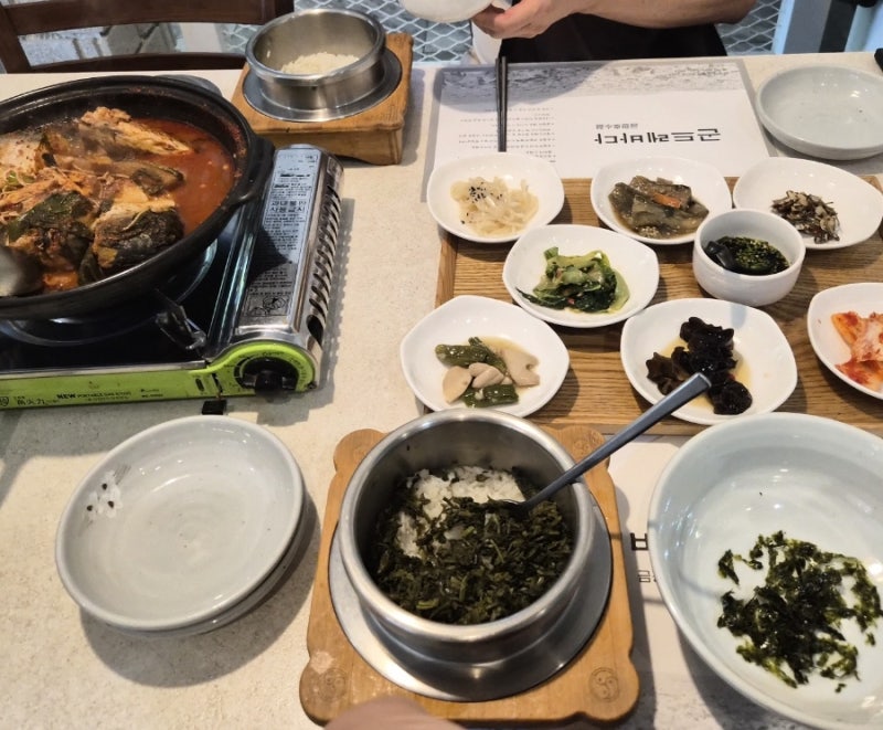 안성 골프장 맛집 곤드레바다 금광호수점 안성베네스트CC 라운딩 후 점심