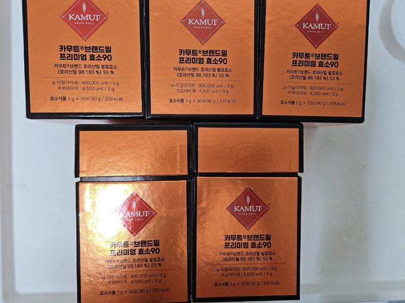 [내돈내산] 속 더부룩할 때 필수! 그레이온 카무트 브랜드밀 프리미엄 효소 90 솔직 후기 ✨