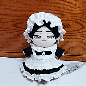 [솜인형옷] 15cm 솜인형 메이드복 원피스 만들기 2탄