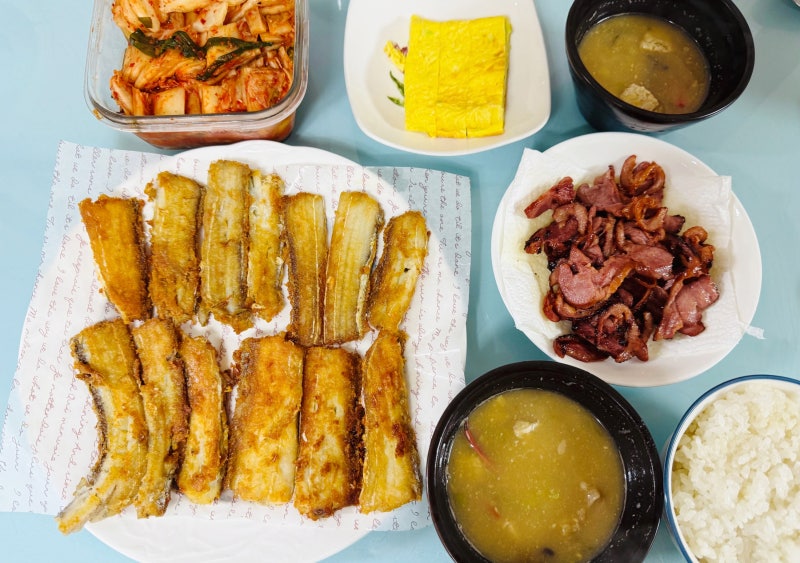 여름방학 집밥 메뉴 추천 8월 제철 생선 구이 갈치구이맛있게굽는법,갈치 효능