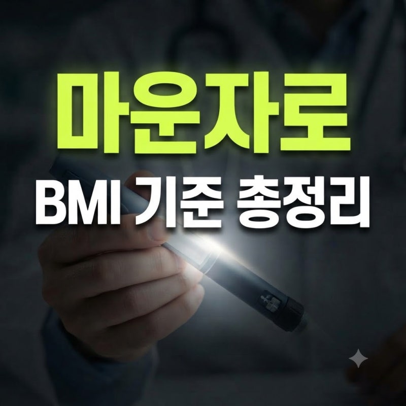 마운자로 처방 기준 BMI 조건과 국내 허가 사항 총정리