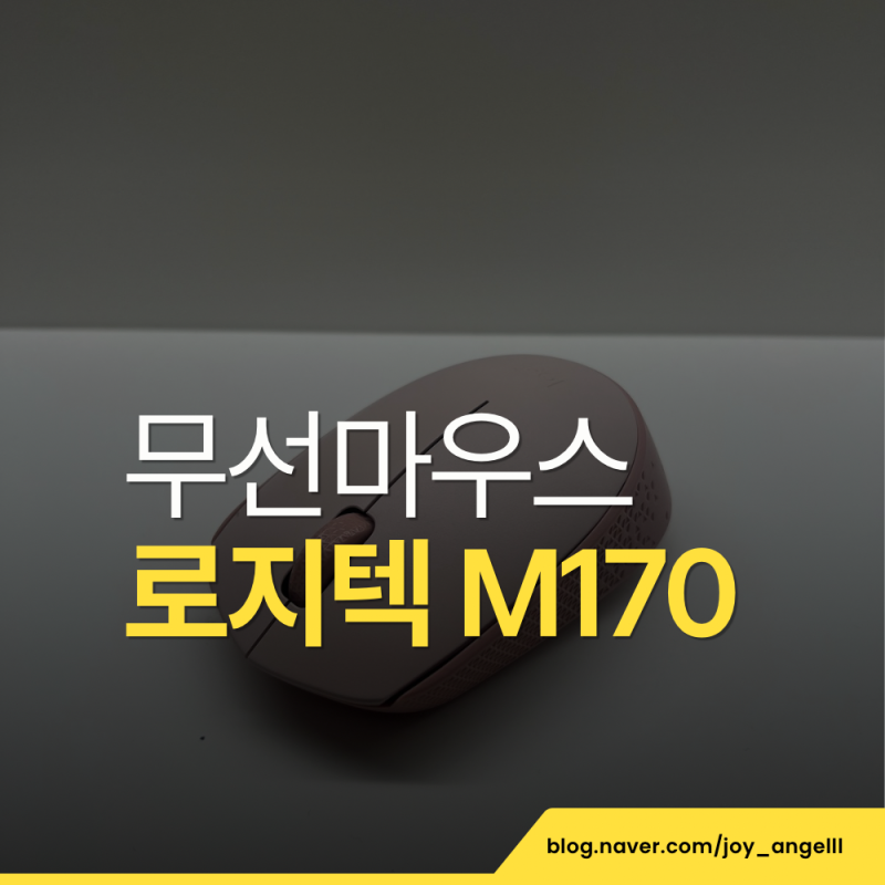 로지텍 M170 무선마우스, 이 가격에 이 정도라고? 한 달 써본 솔직 후기