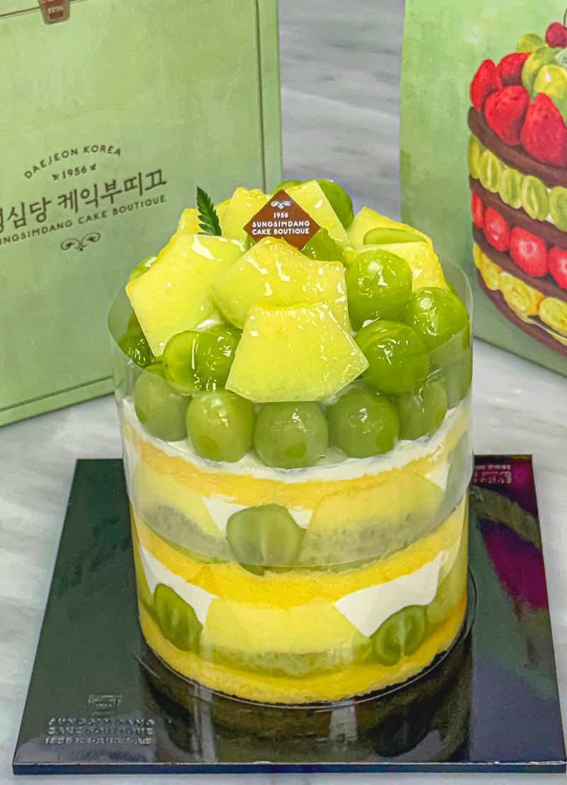 성심당 샤인멜론시루 파는곳 가격 여름 한정 메론 케이크