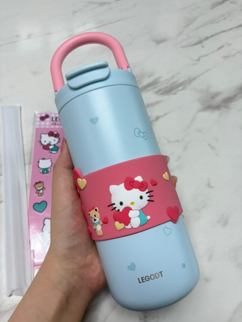 [레고트 헬로키티 텀블러 내돈내산 후기]