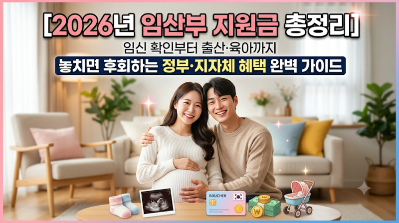 [2026년 임산부 지원금 총정리] 임신 확인부터 출산·육아까지 놓치면 후회하는 정부·지자체 ....