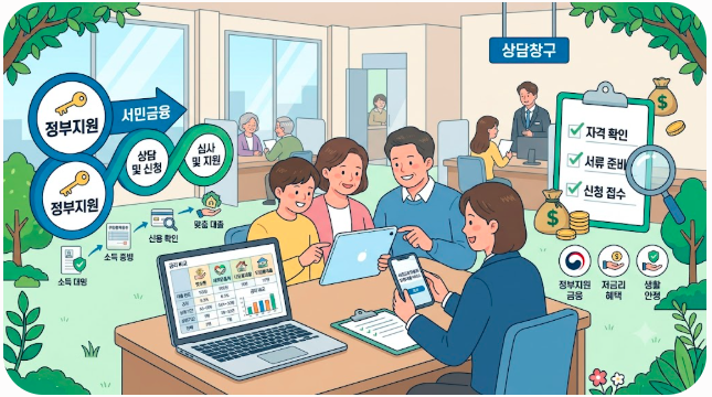 서민금융진흥원 맞춤대출서비스｜내게 맞는 정부지원·서민금융 대출 한 번에 비교하는 방....