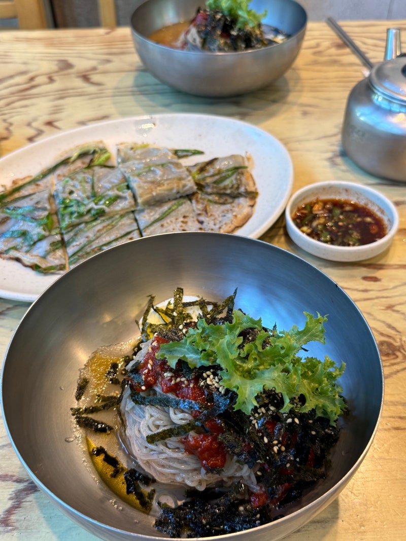 [강릉 송정해변막국수] 故 정주영 회장 맛집 Ⅰ 막국수, 메밀전 내돈내산 후기
